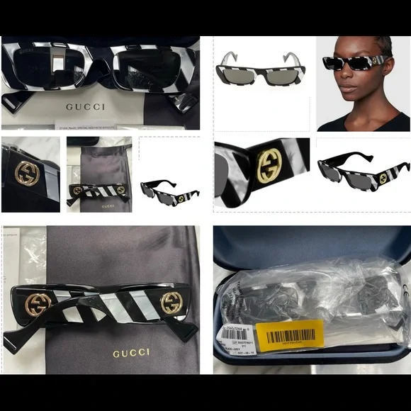 Gucci | Accessories | Gucci Unisex Dramatic Black White 